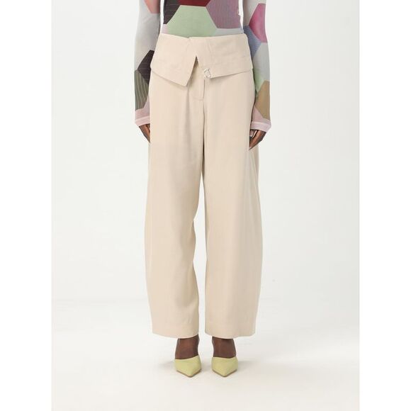 Jw Anderson Pants Woman Beige